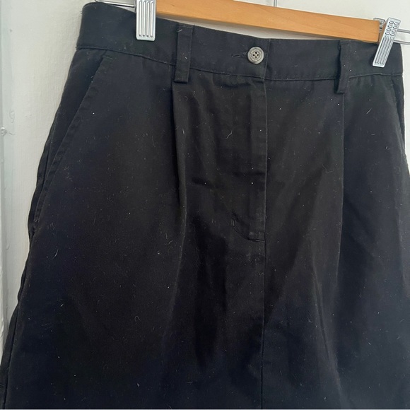 Ll Bean black mini skirt - Picture 4 of 4